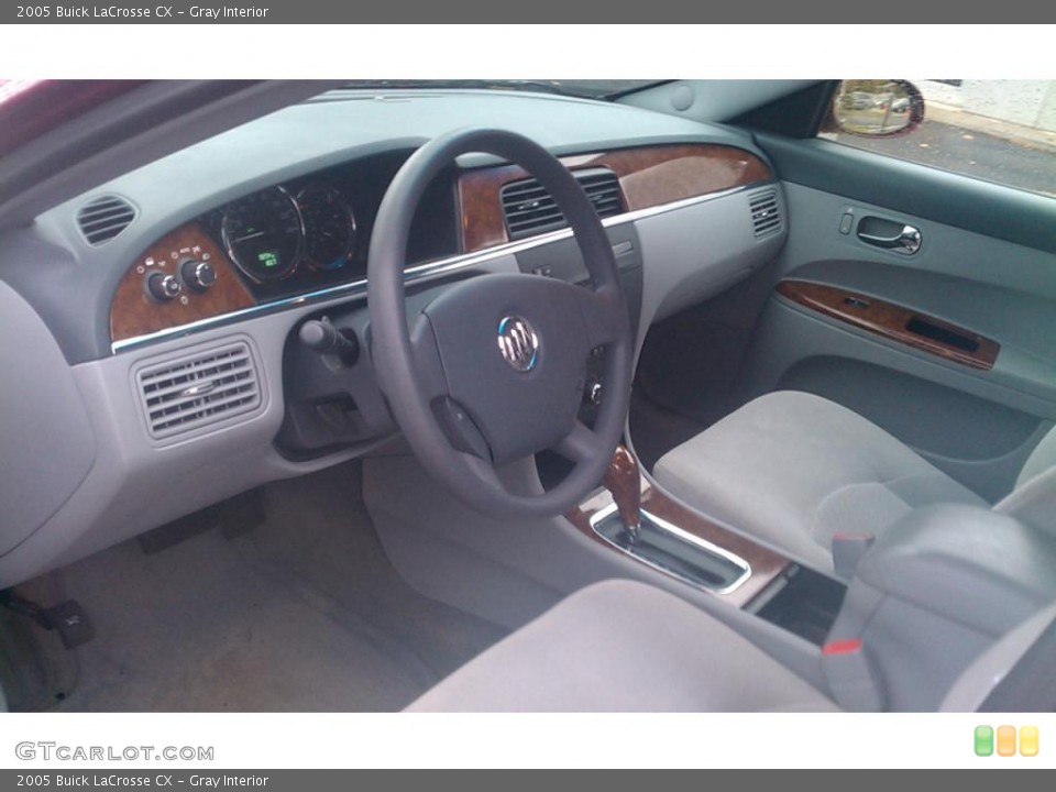 Gray Interior Prime Interior for the 2005 Buick LaCrosse CX #39578837