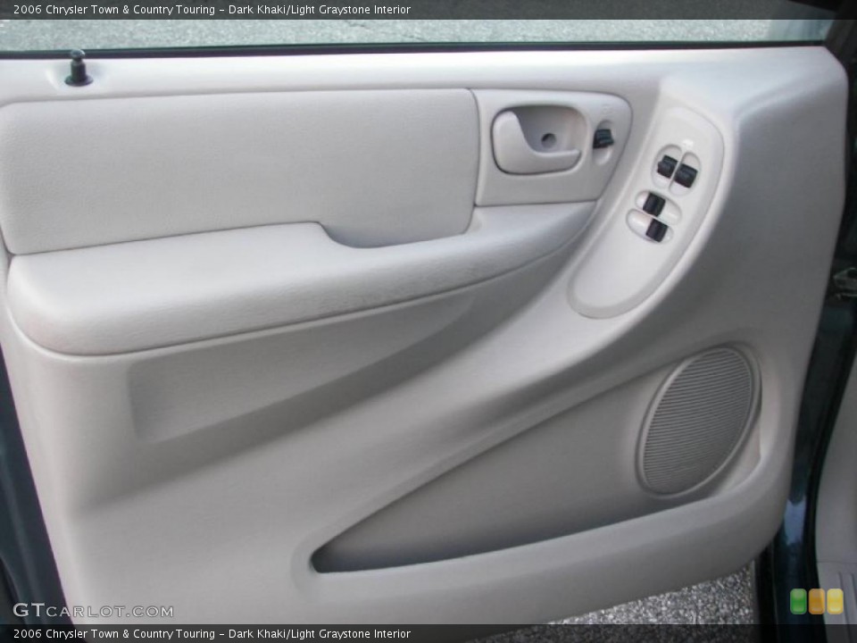 Dark Khaki/Light Graystone Interior Door Panel for the 2006 Chrysler Town & Country Touring #39580437