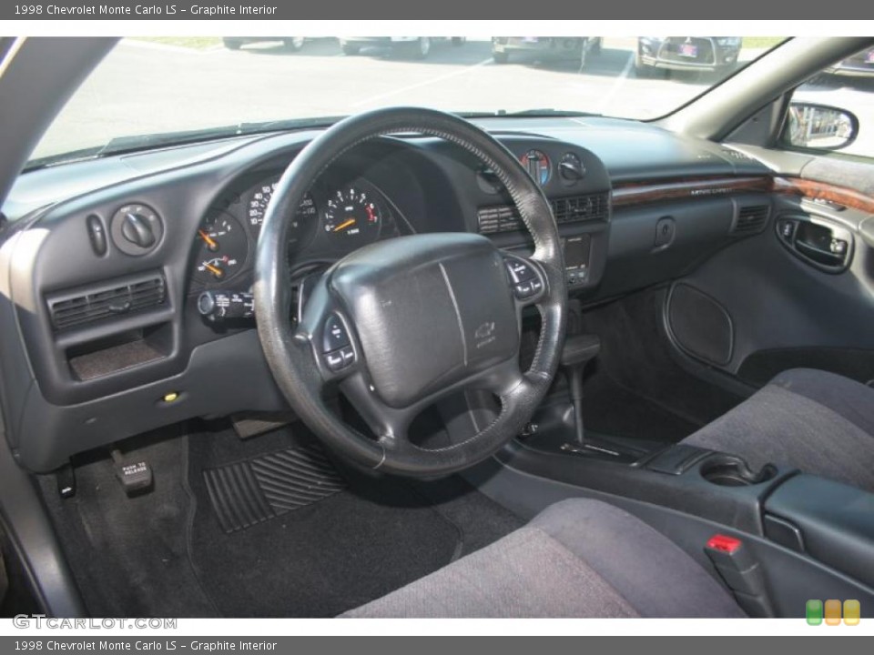 Graphite Interior Prime Interior for the 1998 Chevrolet Monte Carlo LS #39582973
