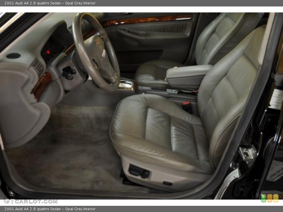 Opal Grey Interior Photo for the 2001 Audi A4 2.8 quattro Sedan #39584605