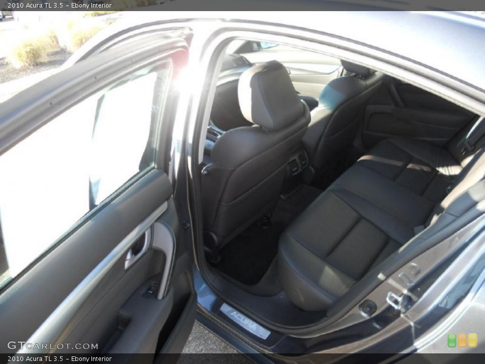 Ebony Interior Photo for the 2010 Acura TL 3.5 #39586553