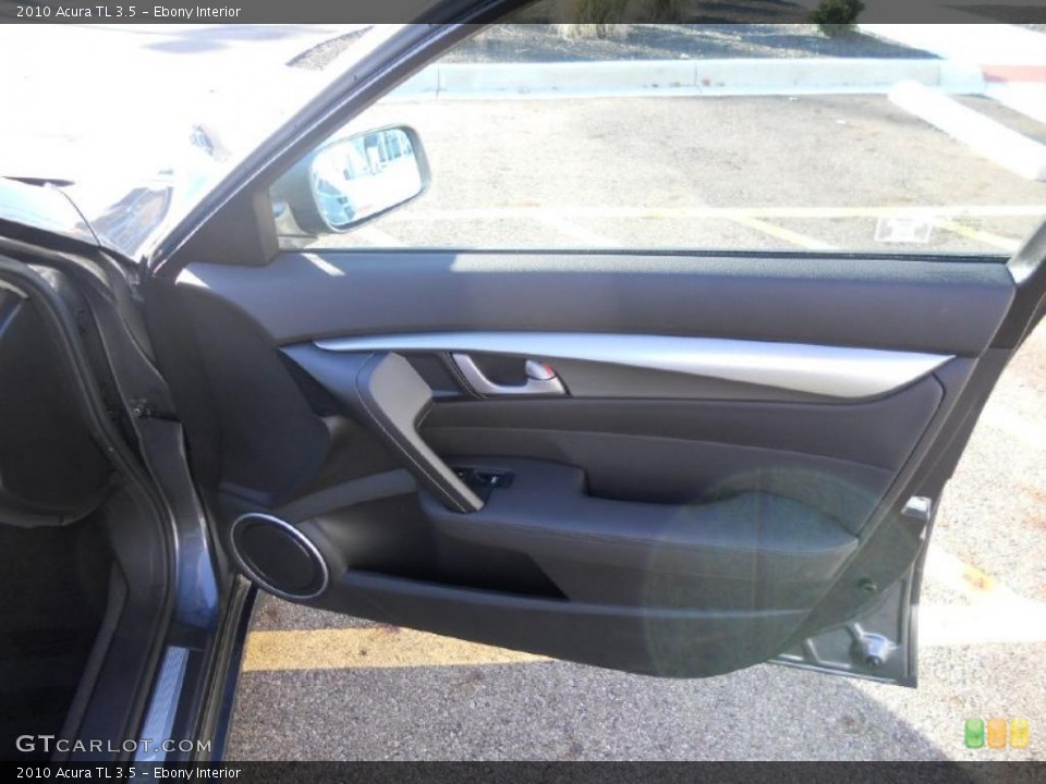 Ebony Interior Door Panel for the 2010 Acura TL 3.5 #39586601