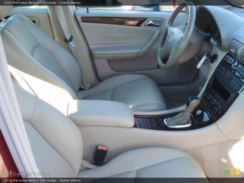 Oyster Interior Photo for the 2003 Mercedes-Benz C 240 Sedan #39588517