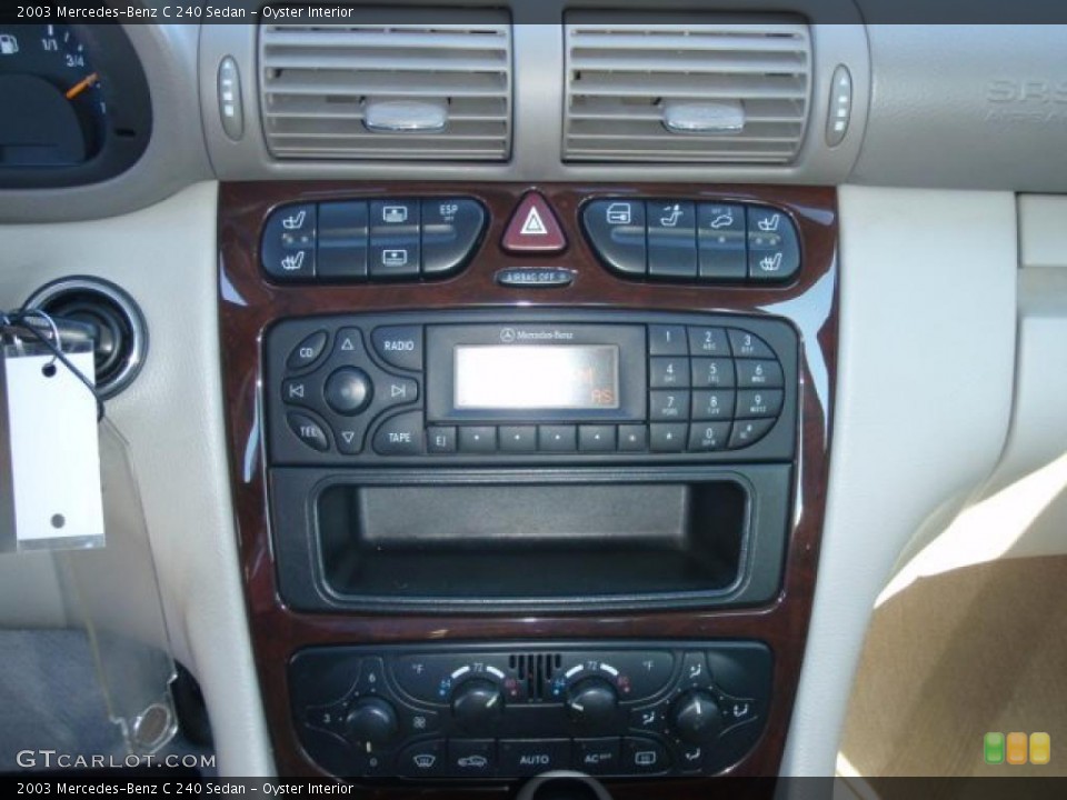 Oyster Interior Controls for the 2003 Mercedes-Benz C 240 Sedan #39588713