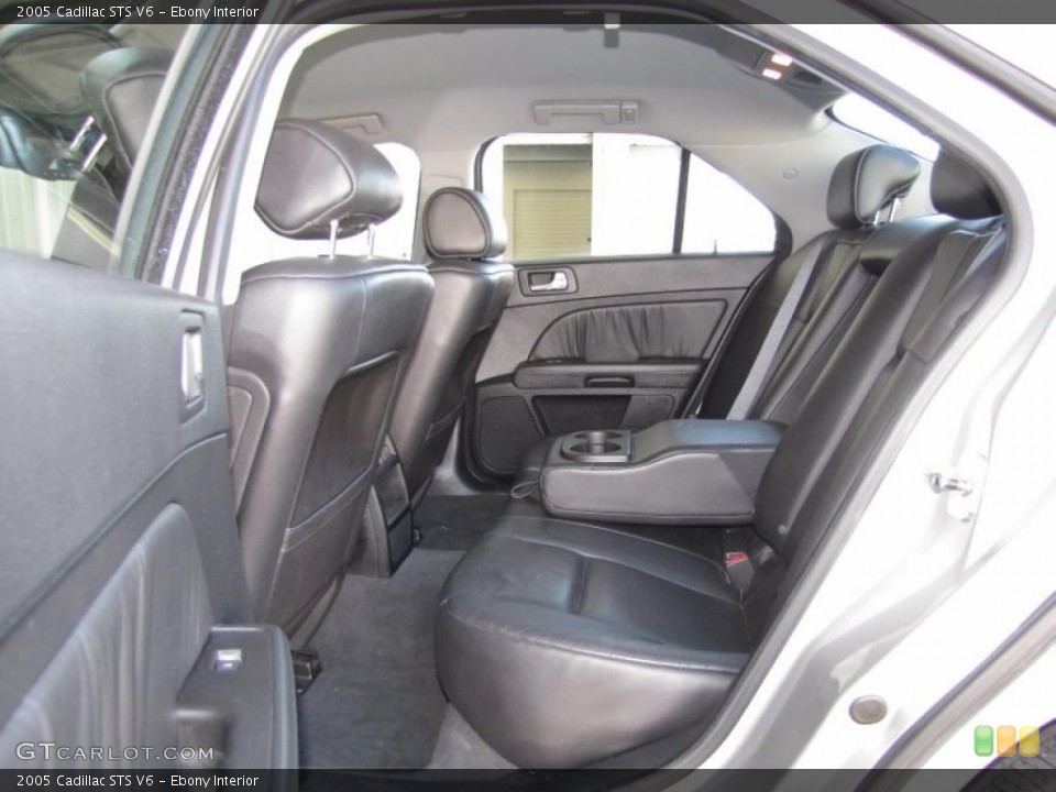 Ebony Interior Photo for the 2005 Cadillac STS V6 #39589945