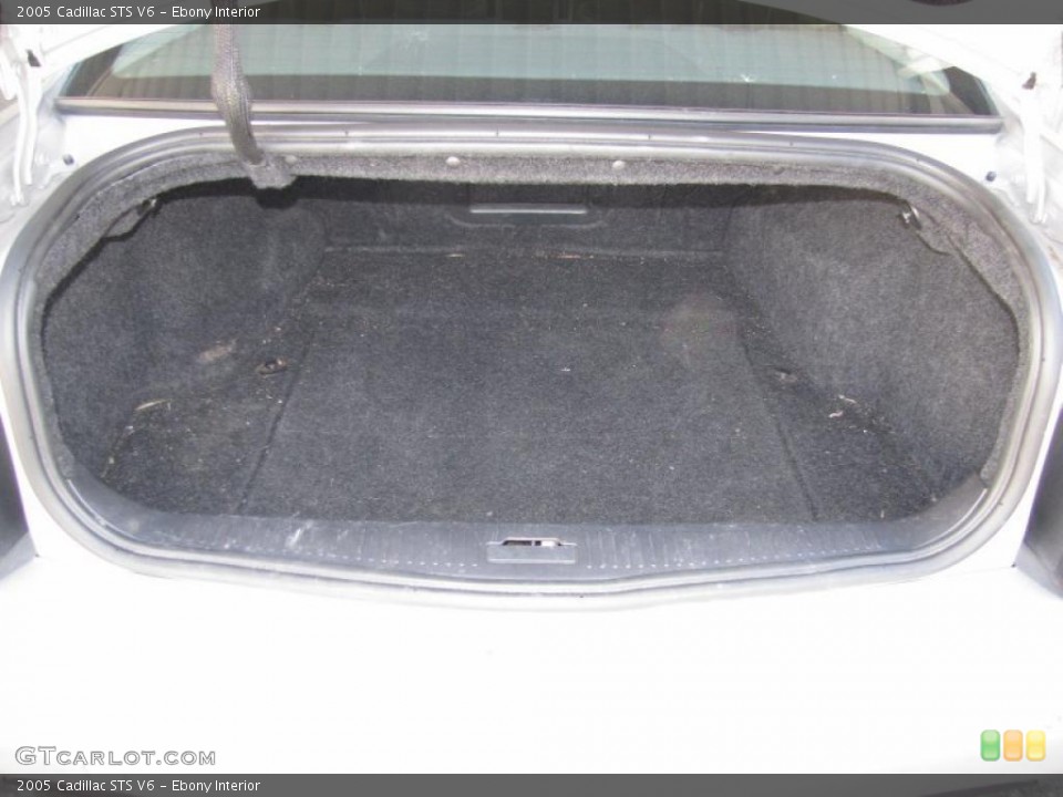 Ebony Interior Trunk for the 2005 Cadillac STS V6 #39590025