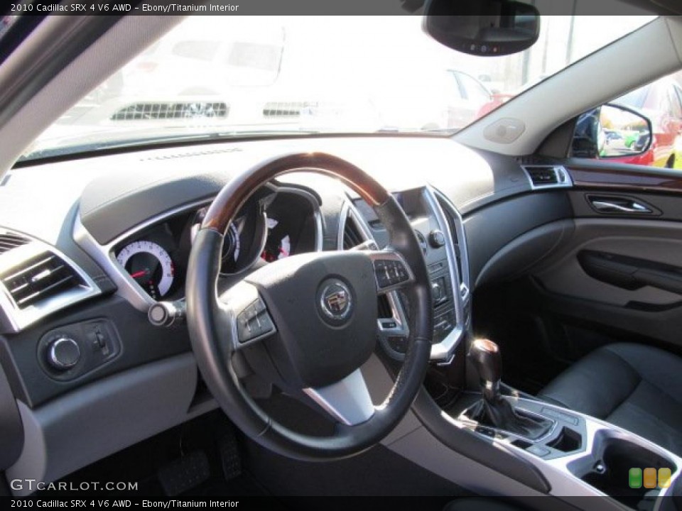 Ebony/Titanium Interior Prime Interior for the 2010 Cadillac SRX 4 V6 AWD #39594995