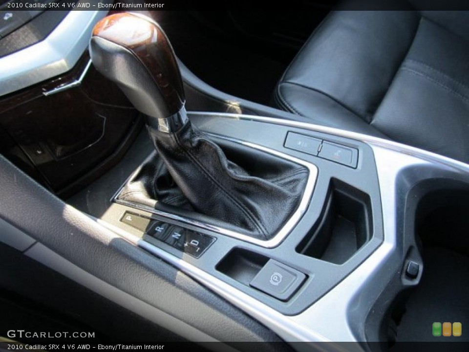 Ebony/Titanium Interior Transmission for the 2010 Cadillac SRX 4 V6 AWD #39595031
