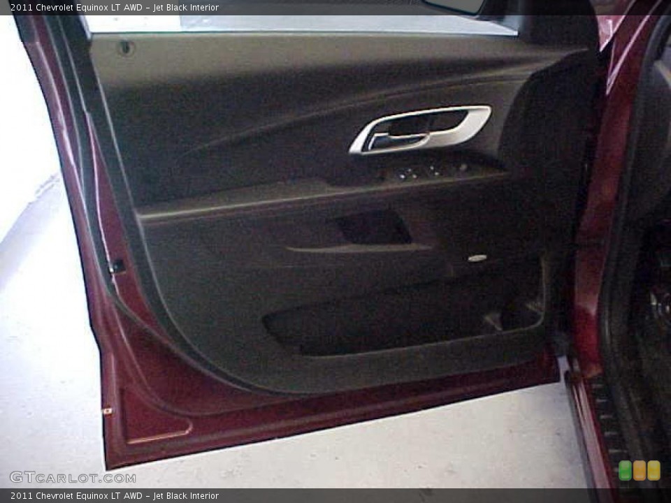 Jet Black Interior Door Panel for the 2011 Chevrolet Equinox LT AWD #39595067