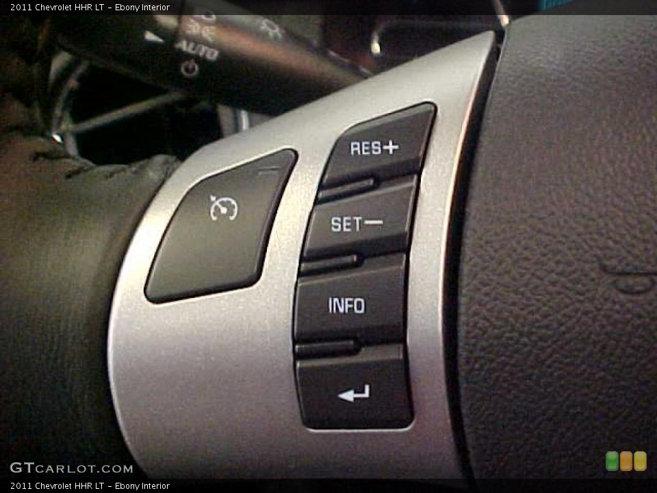 Ebony Interior Controls for the 2011 Chevrolet HHR LT #39595215