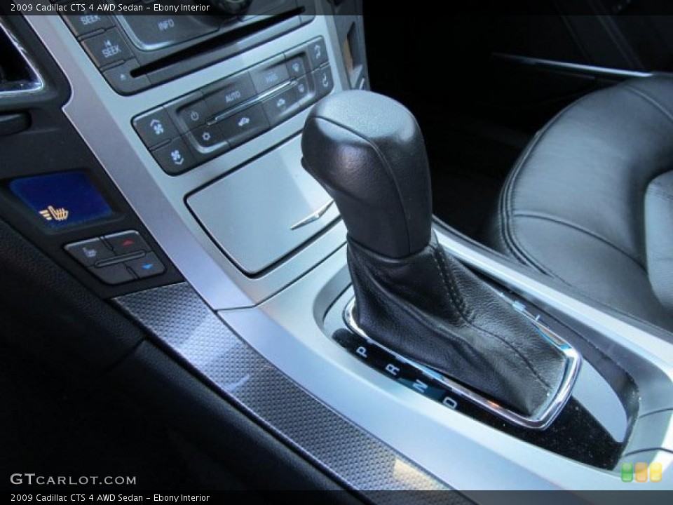 Ebony Interior Transmission for the 2009 Cadillac CTS 4 AWD Sedan #39595339
