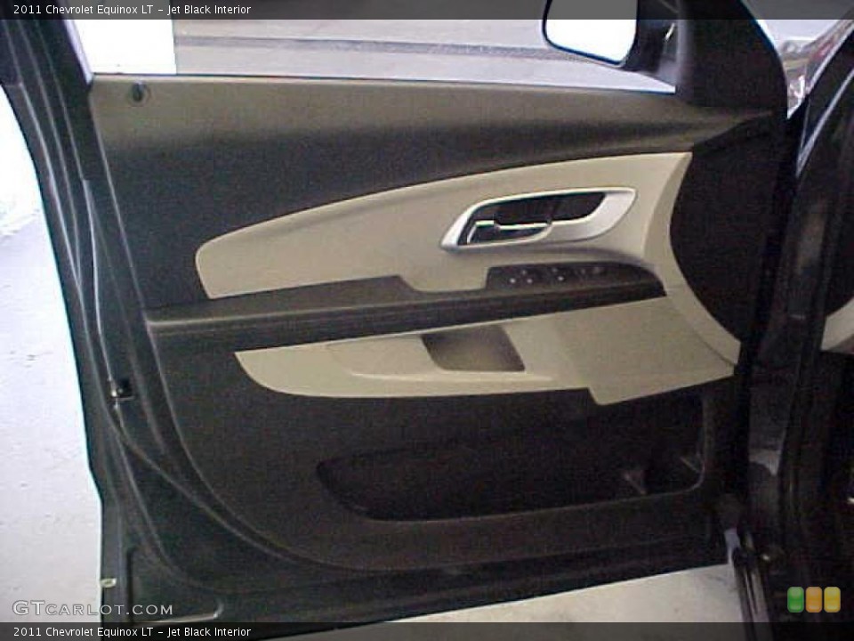 Jet Black Interior Door Panel for the 2011 Chevrolet Equinox LT #39595523