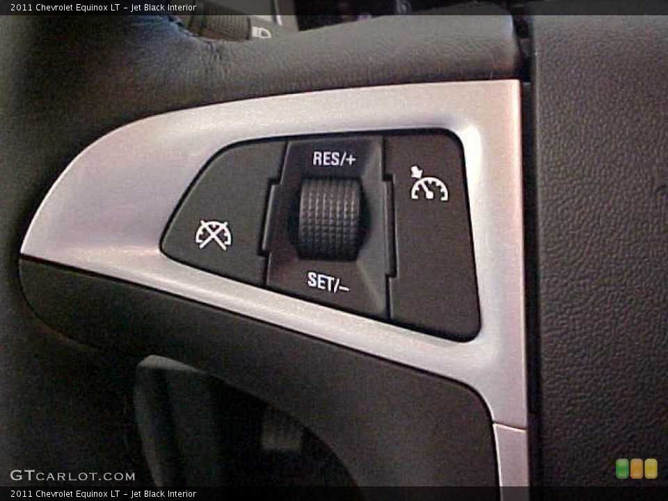 Jet Black Interior Controls for the 2011 Chevrolet Equinox LT #39595551