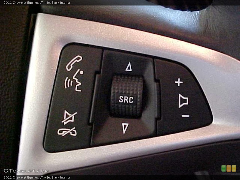 Jet Black Interior Controls for the 2011 Chevrolet Equinox LT #39595555