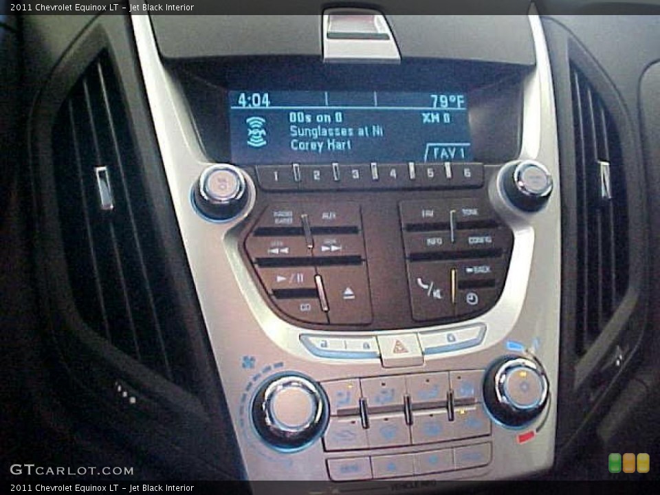 Jet Black Interior Controls for the 2011 Chevrolet Equinox LT #39595699