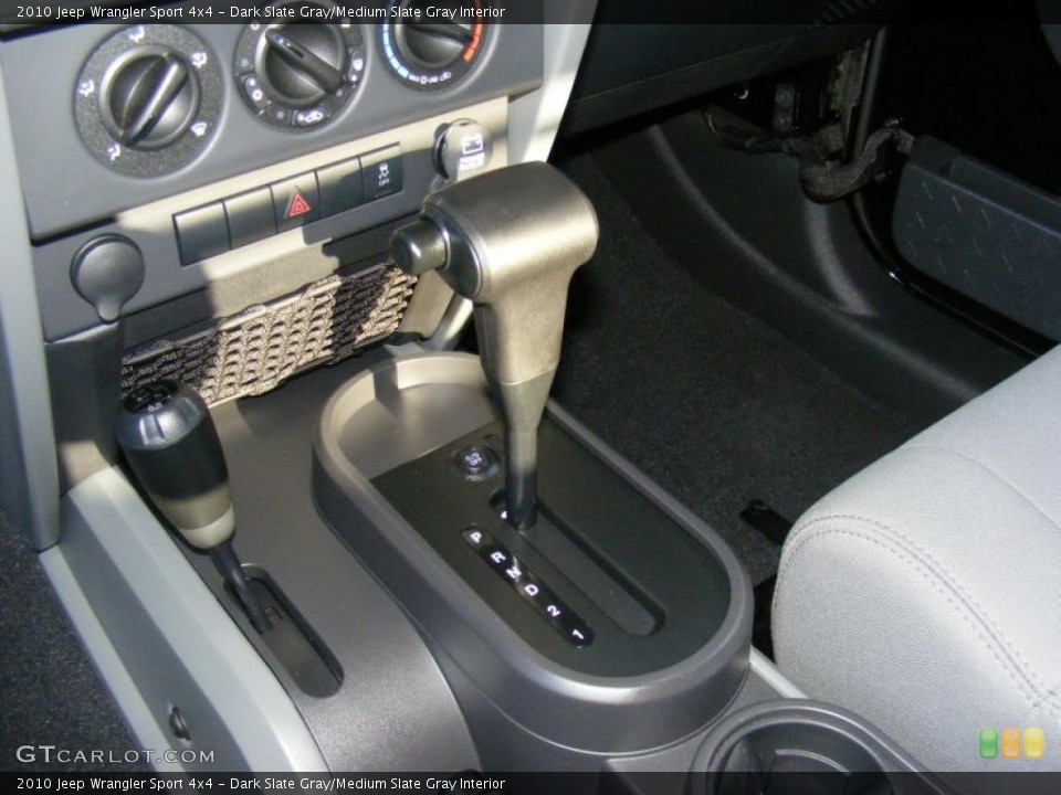 Dark Slate Gray/Medium Slate Gray Interior Transmission for the 2010 Jeep Wrangler Sport 4x4 #39599561