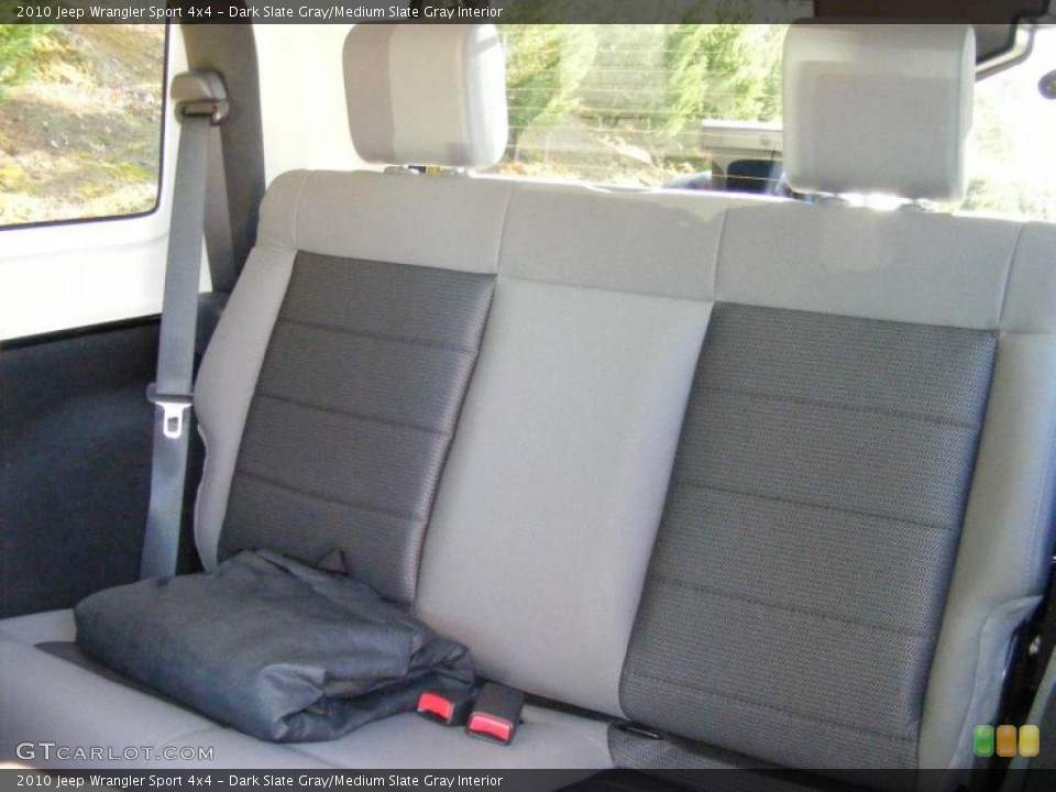 Dark Slate Gray/Medium Slate Gray Interior Photo for the 2010 Jeep Wrangler Sport 4x4 #39599625