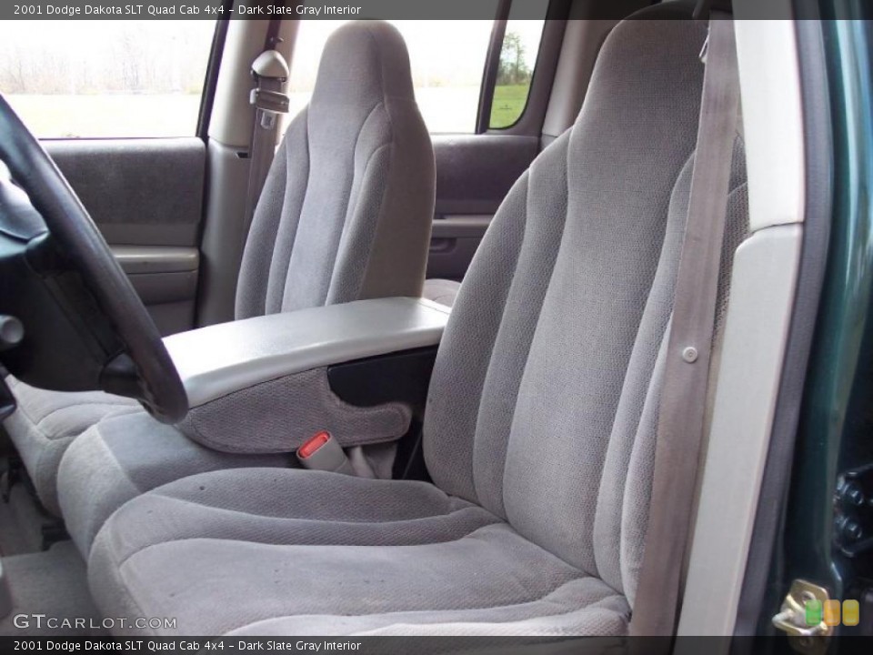 Dark Slate Gray Interior Photo for the 2001 Dodge Dakota SLT Quad Cab 4x4 #39600593