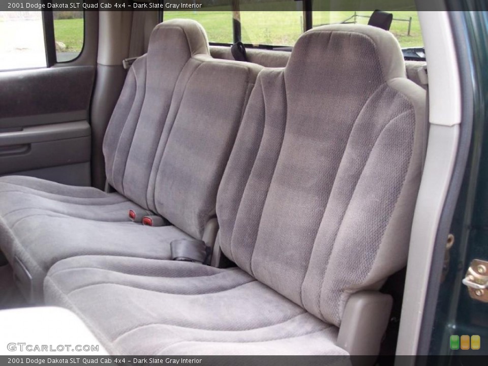 Dark Slate Gray Interior Photo for the 2001 Dodge Dakota SLT Quad Cab 4x4 #39600637