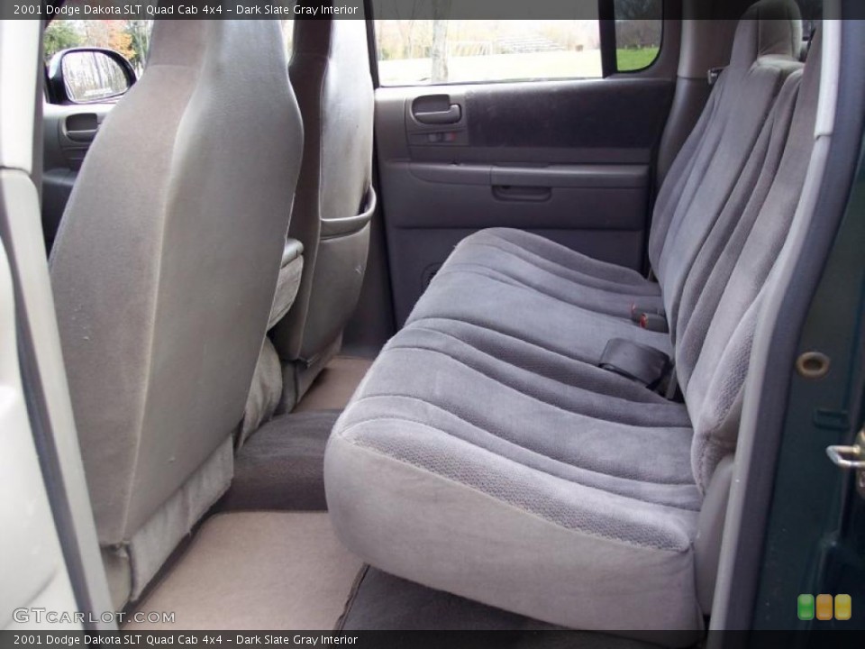 Dark Slate Gray Interior Photo for the 2001 Dodge Dakota SLT Quad Cab 4x4 #39600653