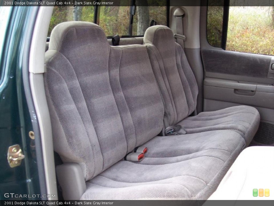 Dark Slate Gray Interior Photo for the 2001 Dodge Dakota SLT Quad Cab 4x4 #39600829