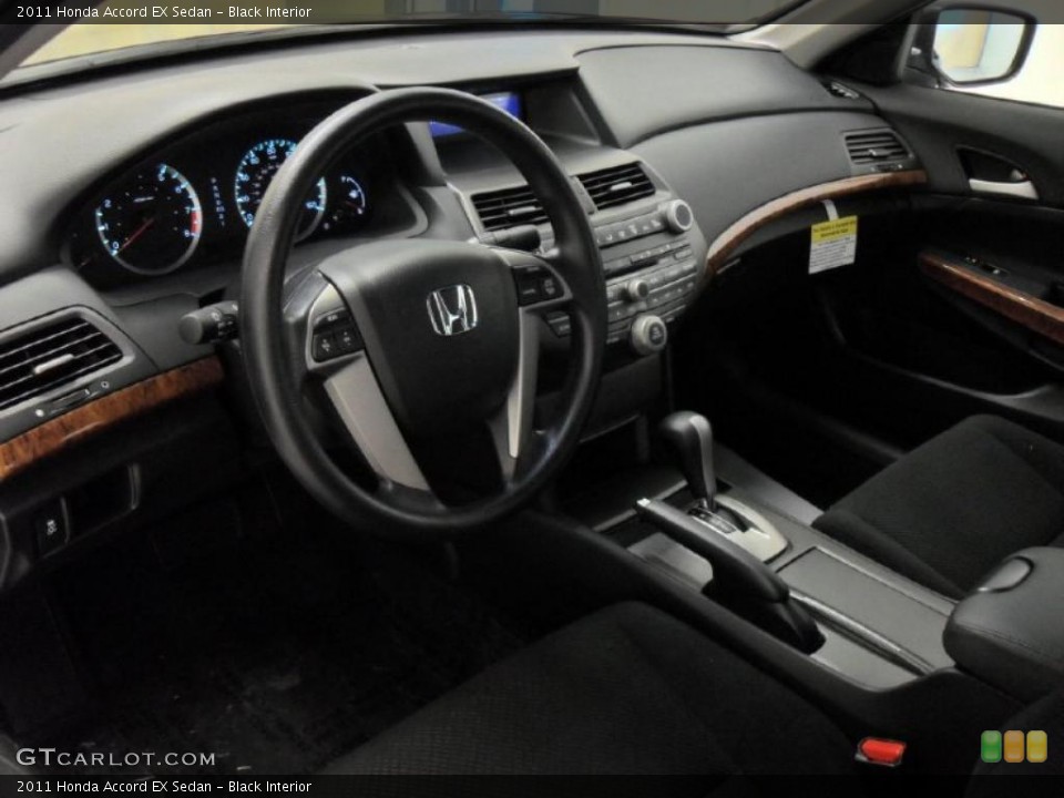 Black Interior Photo for the 2011 Honda Accord EX Sedan #39604737