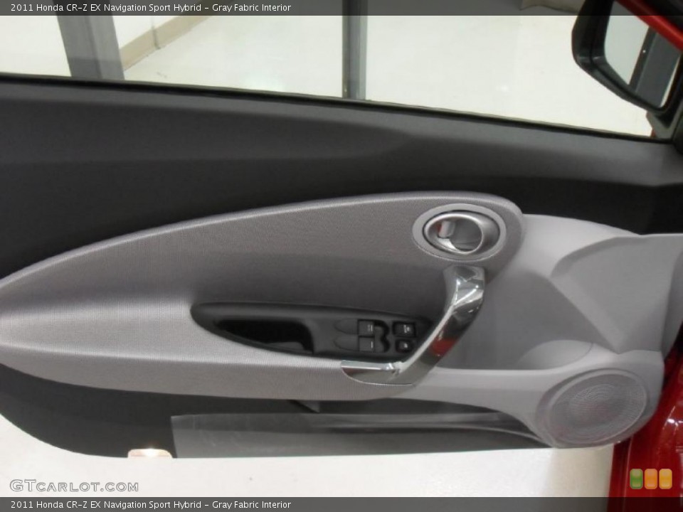 Gray Fabric Interior Door Panel for the 2011 Honda CR-Z EX Navigation Sport Hybrid #39607209