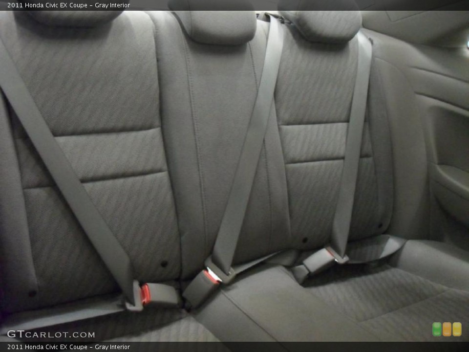 Gray Interior Photo for the 2011 Honda Civic EX Coupe #39607821