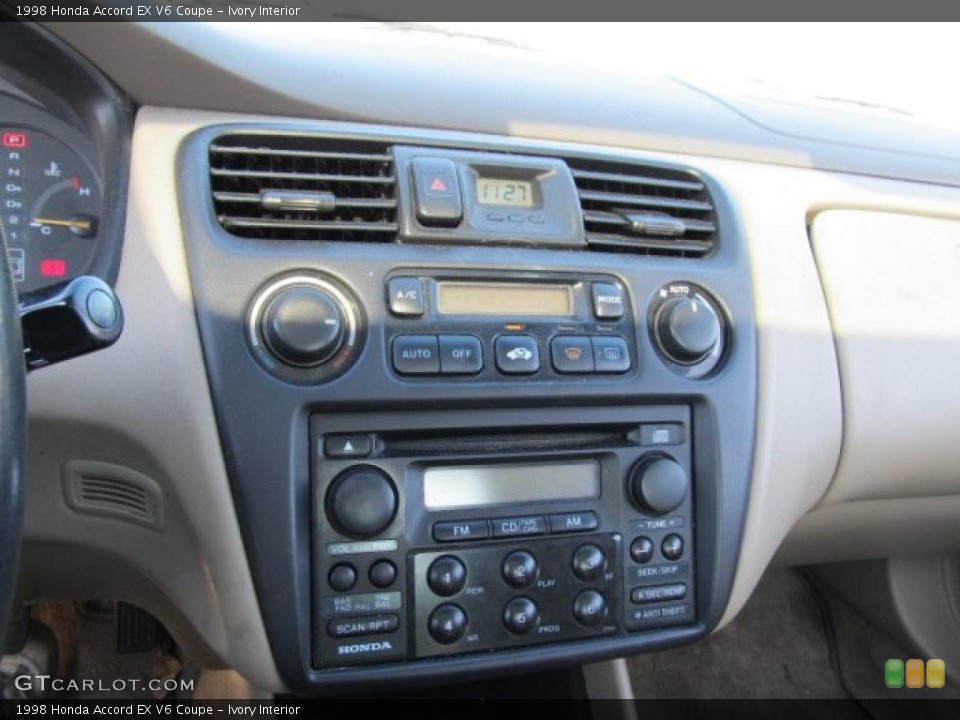 Ivory Interior Controls for the 1998 Honda Accord EX V6 Coupe #39607921