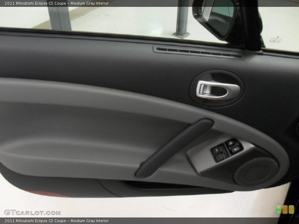 Medium Gray Interior Door Panel for the 2011 Mitsubishi Eclipse GS Coupe #39609121
