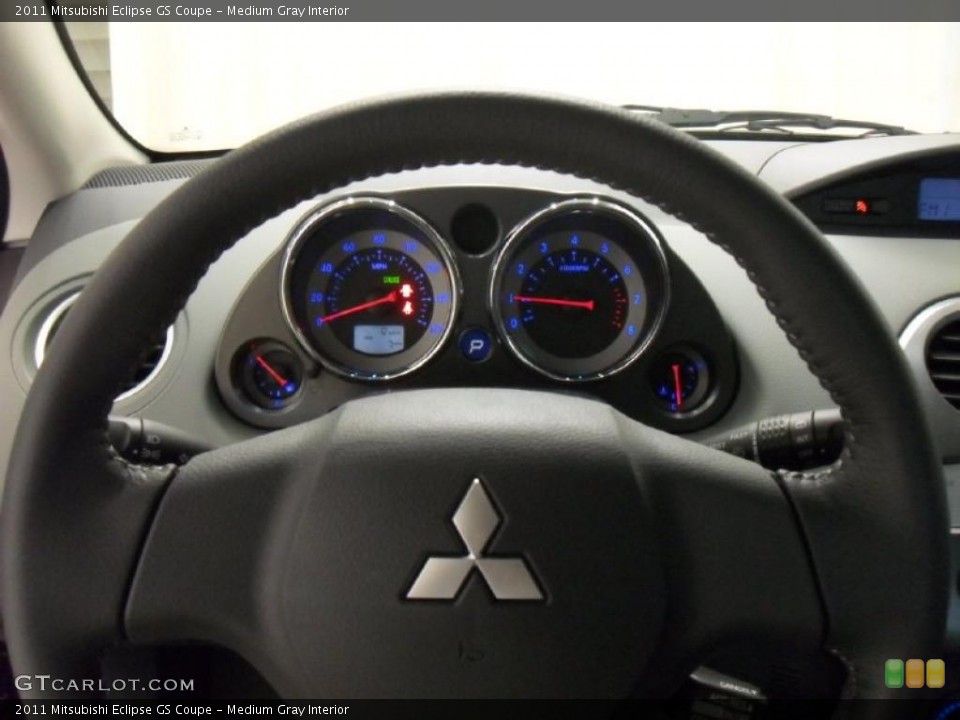 Medium Gray Interior Gauges for the 2011 Mitsubishi Eclipse GS Coupe #39609181