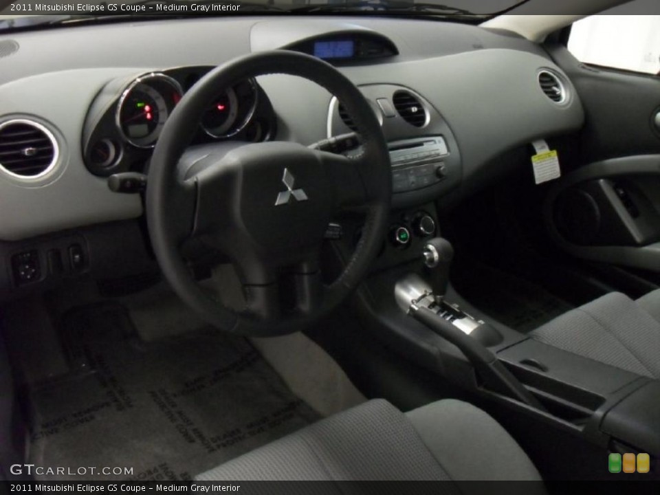 Medium Gray Interior Photo for the 2011 Mitsubishi Eclipse GS Coupe #39609401