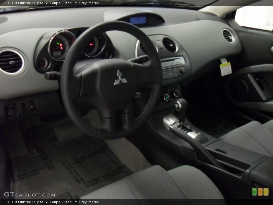 Medium Gray 2011 Mitsubishi Eclipse Interiors