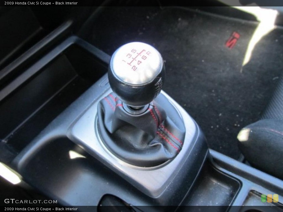 Black Interior Transmission for the 2009 Honda Civic Si Coupe #39610665