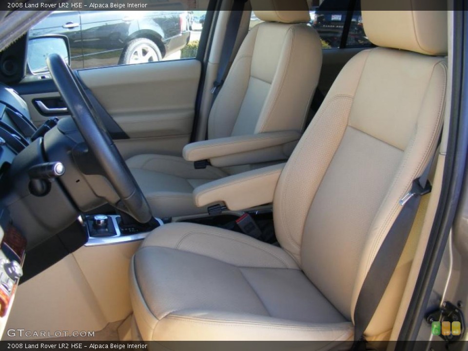 Alpaca Beige Interior Photo for the 2008 Land Rover LR2 HSE #39611349