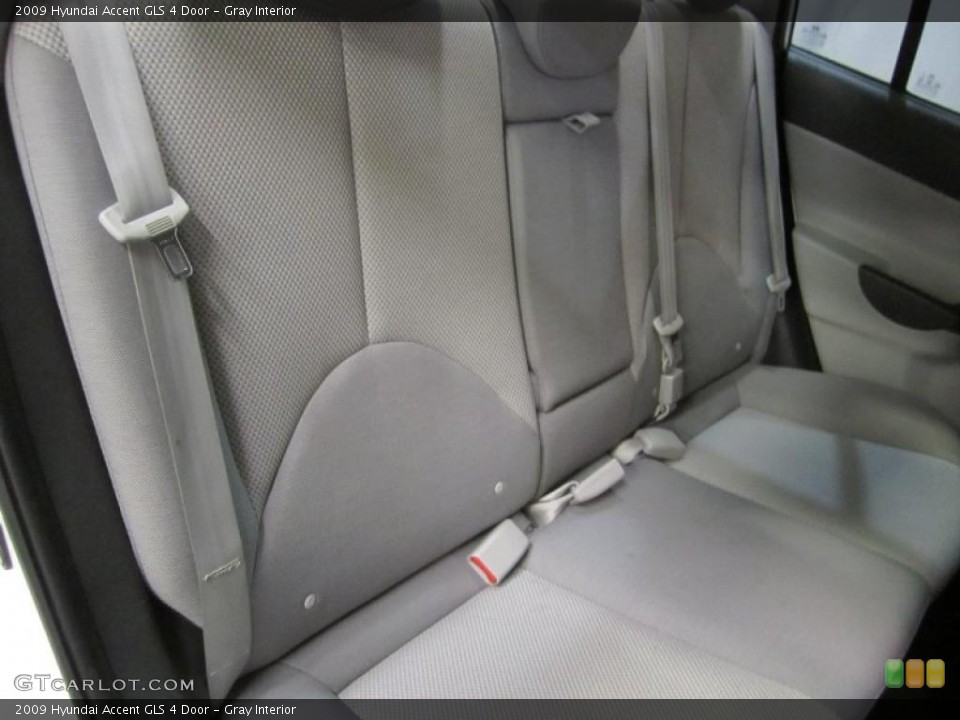 Gray Interior Photo for the 2009 Hyundai Accent GLS 4 Door #39613553