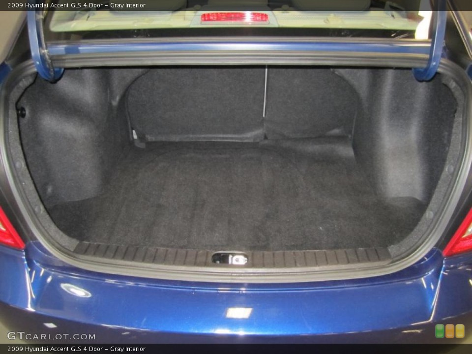 Gray Interior Trunk for the 2009 Hyundai Accent GLS 4 Door #39613977