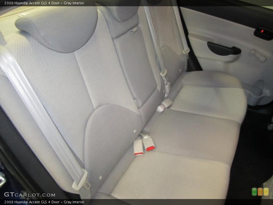 Gray Interior Photo for the 2009 Hyundai Accent GLS 4 Door #39614037