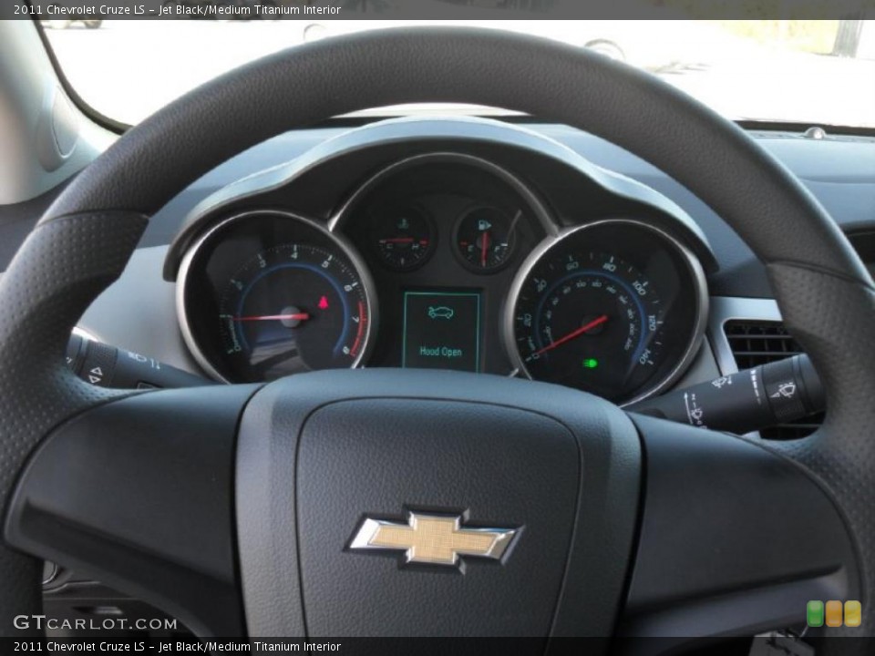 Jet Black/Medium Titanium Interior Gauges for the 2011 Chevrolet Cruze LS #39614129