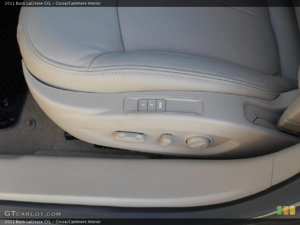 Cocoa/Cashmere Interior Controls for the 2011 Buick LaCrosse CXL #39614909