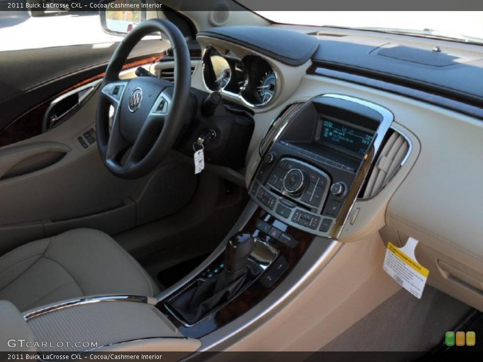 Cocoa/Cashmere Interior Photo for the 2011 Buick LaCrosse CXL #39615117