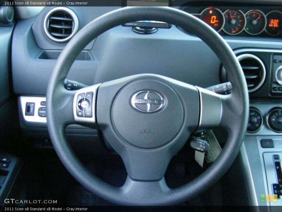 Gray Interior Steering Wheel for the 2011 Scion xB  #39615121