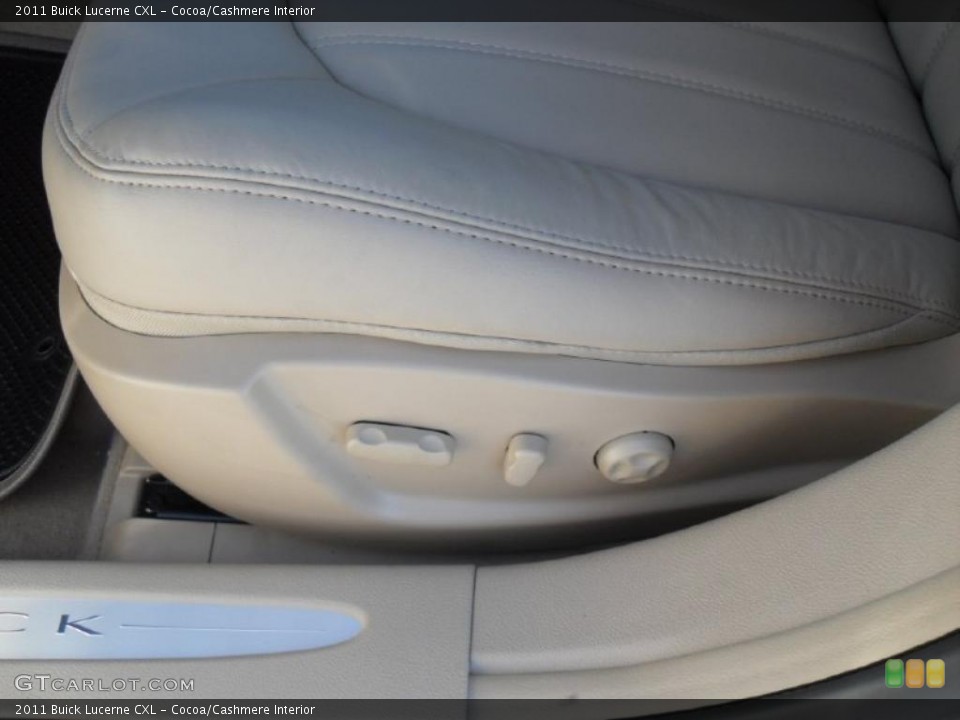 Cocoa/Cashmere Interior Controls for the 2011 Buick Lucerne CXL #39615325