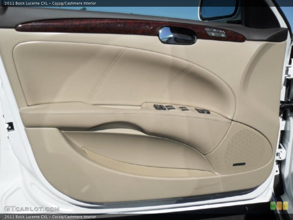Cocoa/Cashmere Interior Door Panel for the 2011 Buick Lucerne CXL #39615341