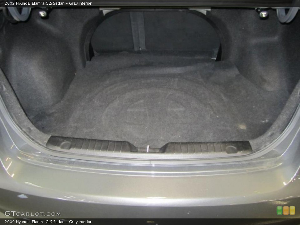 Gray Interior Trunk for the 2009 Hyundai Elantra GLS Sedan #39615345