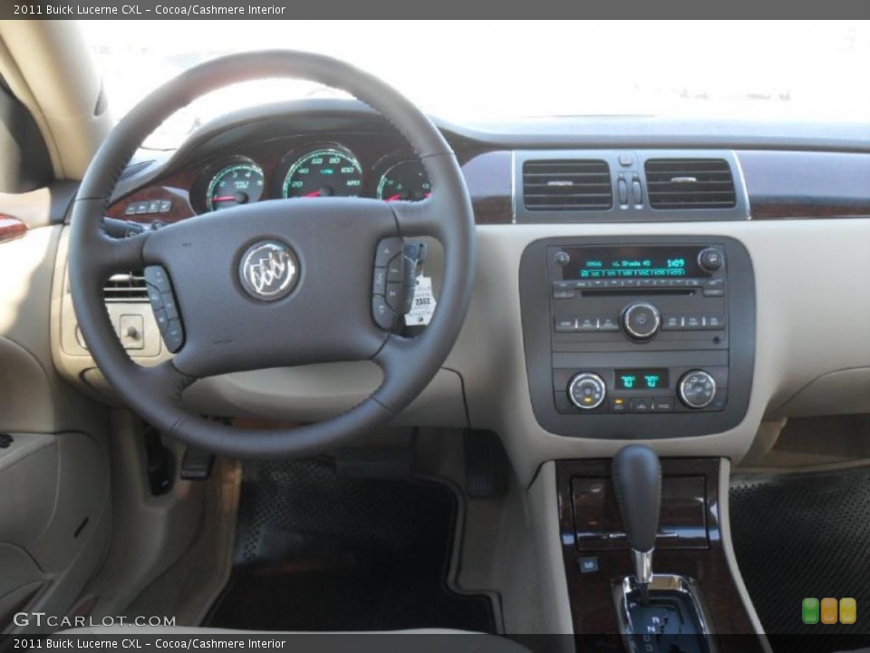 Cocoa/Cashmere Interior Dashboard for the 2011 Buick Lucerne CXL #39615461