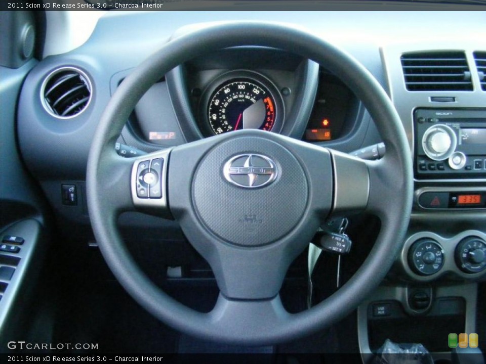 Charcoal Interior Steering Wheel for the 2011 Scion xD Release Series 3.0 #39615745