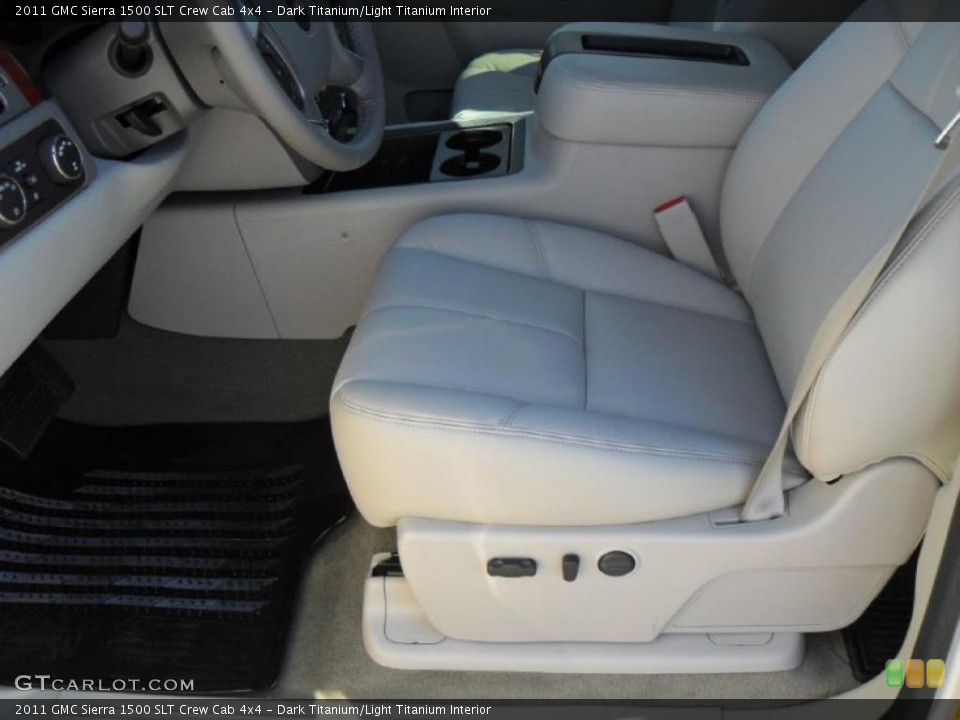 Dark Titanium/Light Titanium Interior Photo for the 2011 GMC Sierra 1500 SLT Crew Cab 4x4 #39619589