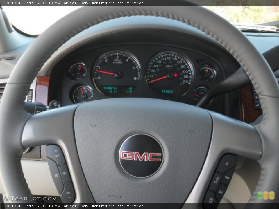 Dark Titanium/Light Titanium Interior Gauges for the 2011 GMC Sierra 1500 SLT Crew Cab 4x4 #39619689