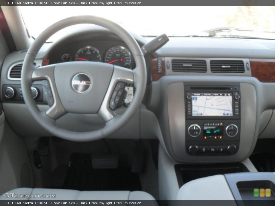 Dark Titanium/Light Titanium Interior Dashboard for the 2011 GMC Sierra 1500 SLT Crew Cab 4x4 #39619745